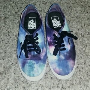 Galaxy Print Vans